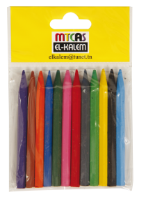 CRAYON COULEUR DE 12 EL KALEM 12/9